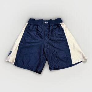 Vintage Betlin Mens Blue White “CATS” Athletic Basketball Shorts XL Made in USA